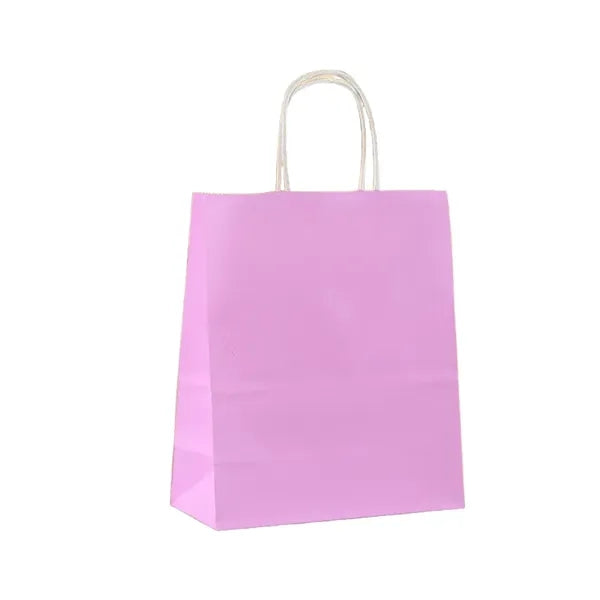 MOQ100 Custom Logo Kraft Paper Bag
