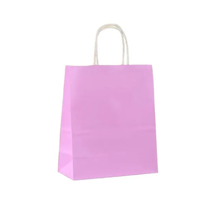 MOQ100 Custom Logo Kraft Paper Bag