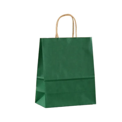 MOQ100 Custom Logo Kraft Paper Bag