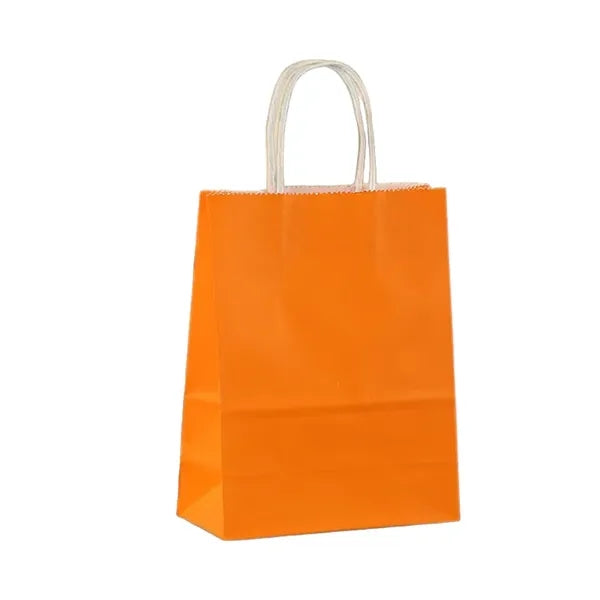 MOQ100 Custom Logo Kraft Paper Bag