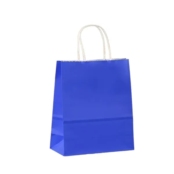 MOQ100 Custom Logo Kraft Paper Bag
