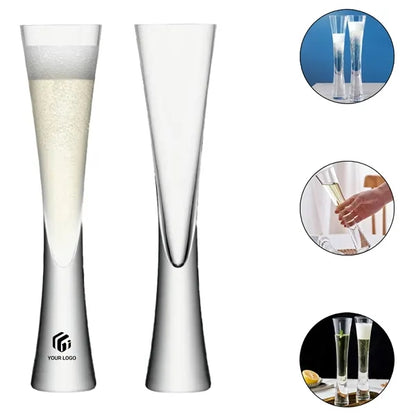 Professional wedding stemless crystal champagne glasses