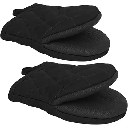 Non-Slip Heat Resistant Oven Kitchen Cooking Duckbill Gloves
