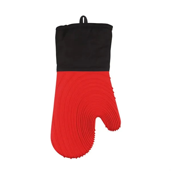 Thickened High Temperature Resistant Silicone Oven Gloves