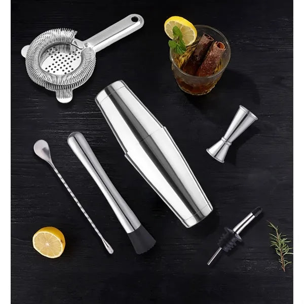Bar Storage Rack Cocktail Shaker Combination Set