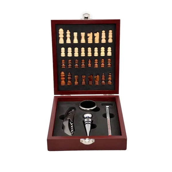 Multifunctional Chess Gift Box Wine Bottle Opener Tool Set