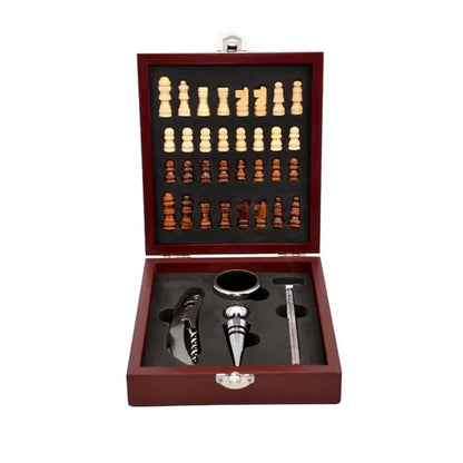 Multifunctional Chess Gift Box Wine Bottle Opener Tool Set