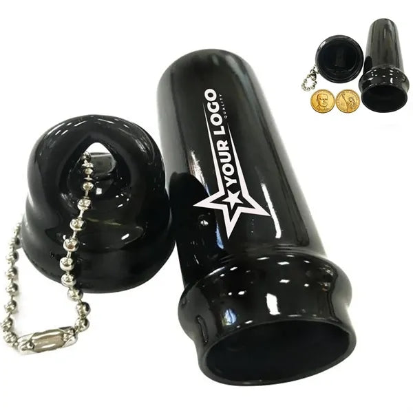 Beach Floating Cylindrical Plastic Coin Key Storage Bags