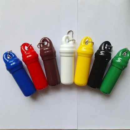 Beach Floating Cylindrical Plastic Coin Key Storage Bags