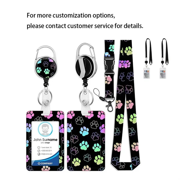 Clear waterproof travel id lanyard cruise luggage tag holder