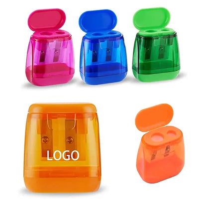 Dual Holes Handheld Pencil Sharpener