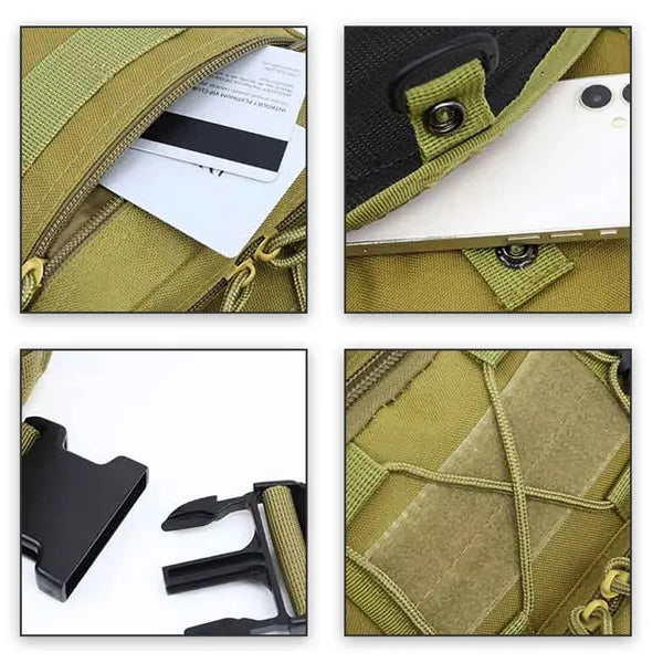 Outdoor Tactical Sling Bag Backpack ( 7" X 11" X 5" )