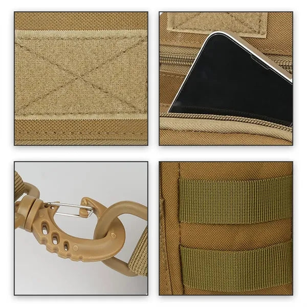 Outdoor Tactical Sling Bag (  12'' x 6.7'' x 4'')