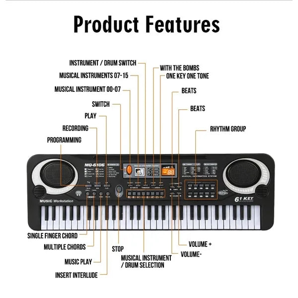 Kids Electronic Keyboard