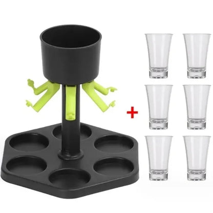 Hexagon Fair Shot Dispenser Set