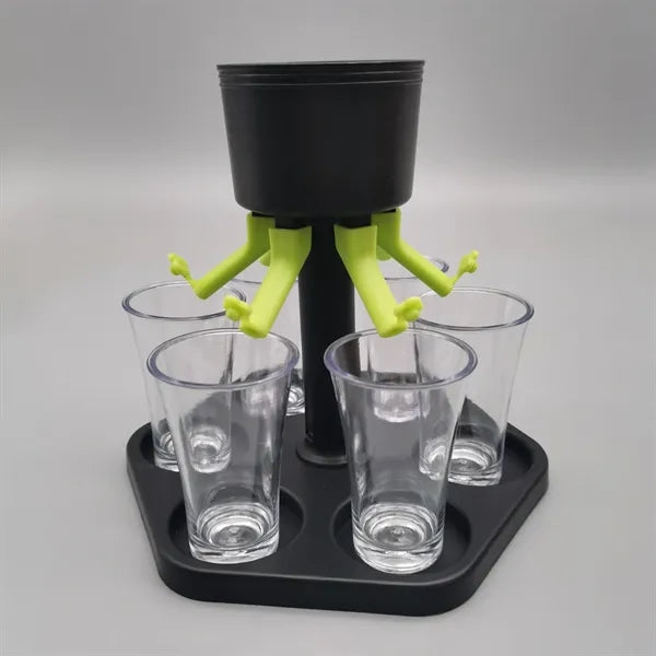 Hexagon Fair Shot Dispenser Set