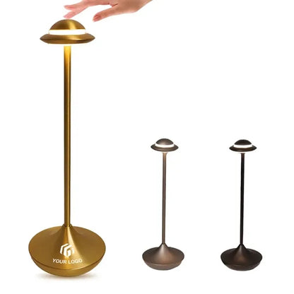 Touch rechargeable bedside night light cordless table lamp