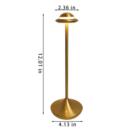 Touch rechargeable bedside night light cordless table lamp