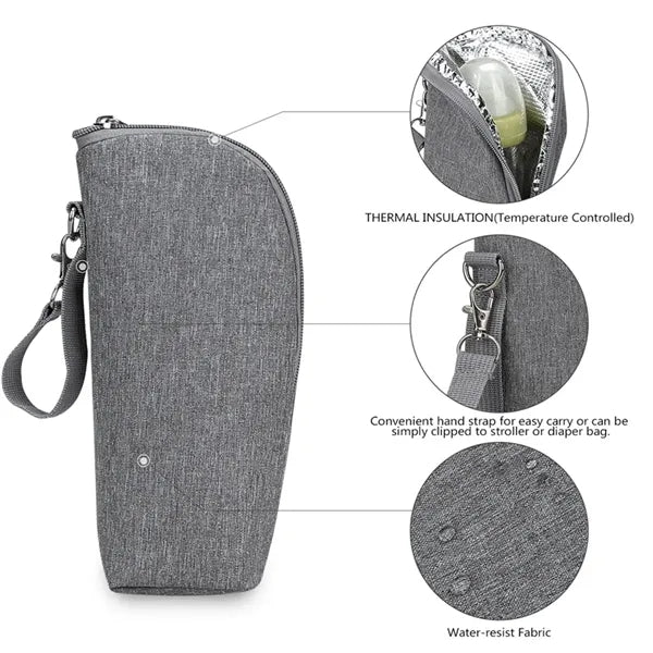 Multipurpose Portable Durable Baby Bottle Warmer Cooler Bag