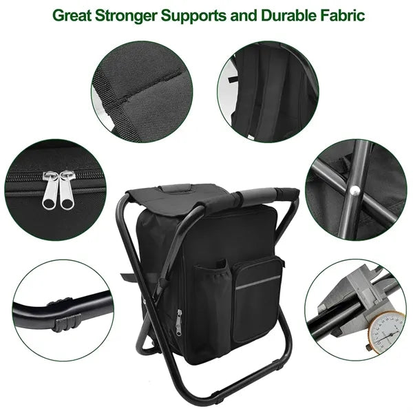 Custom Multi-Purpose Foldable Oxford Camping Cooler Backpack