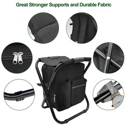 Custom Multi-Purpose Foldable Oxford Camping Cooler Backpack