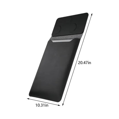 5 in 1 desk mouse pad laptop sleeve with wireless charging