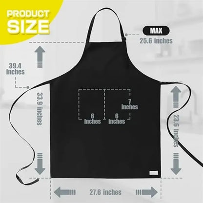 Extra Large Adjustable Bib Apron