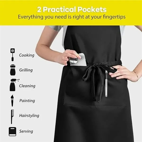 Extra Large Adjustable Bib Apron