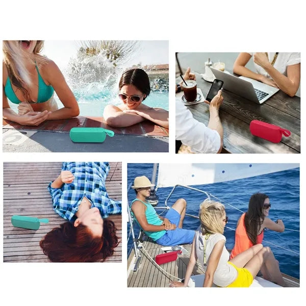 TWS pairing hand free calls camping beach bluetooth speaker