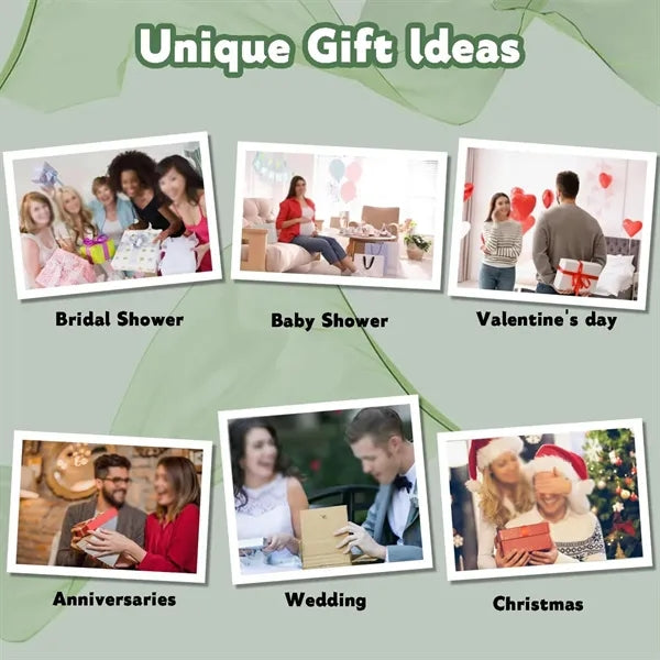 Baby shower prizes bridal gift bag bamboo cheese board set