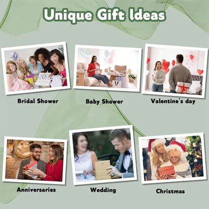 Baby shower prizes bridal gift bag bamboo cheese board set