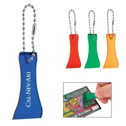 Lottery Scratcher W/ Bead Chain