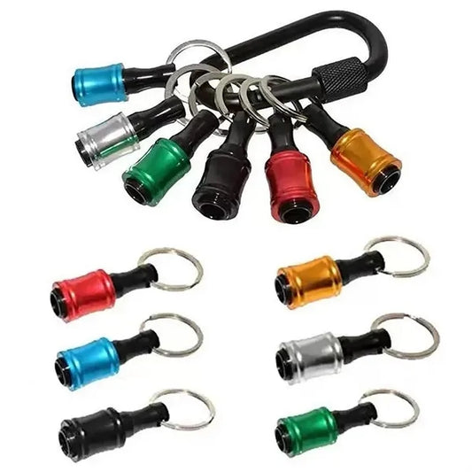 Extension Aluminum Alloy Screwdriver Drill Bits Holder Set