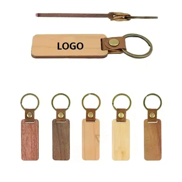 Custom Wooden Keychain