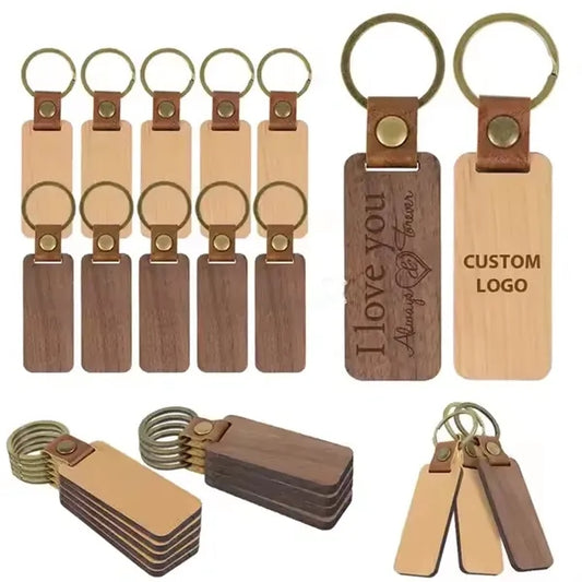 Custom Wooden Keychain