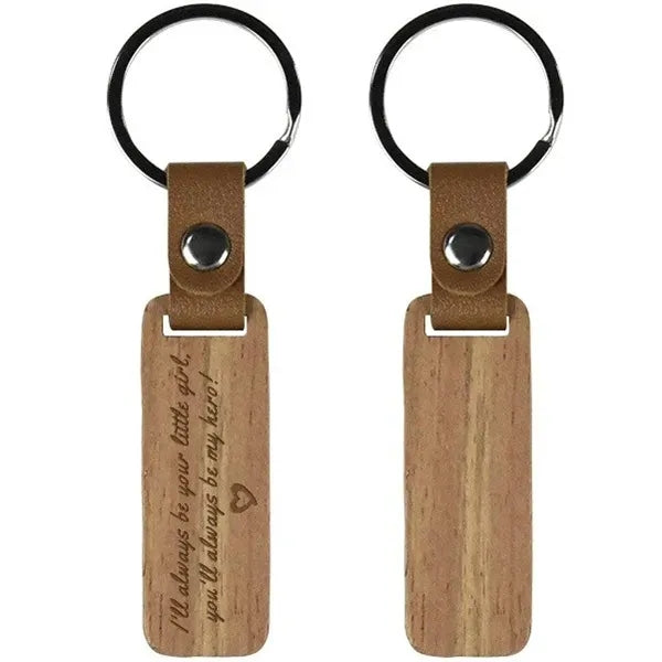 Custom Wooden Keychain