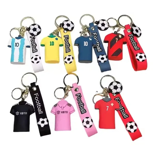 New Euro Football Keychain