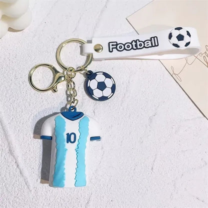 New Euro Football Keychain