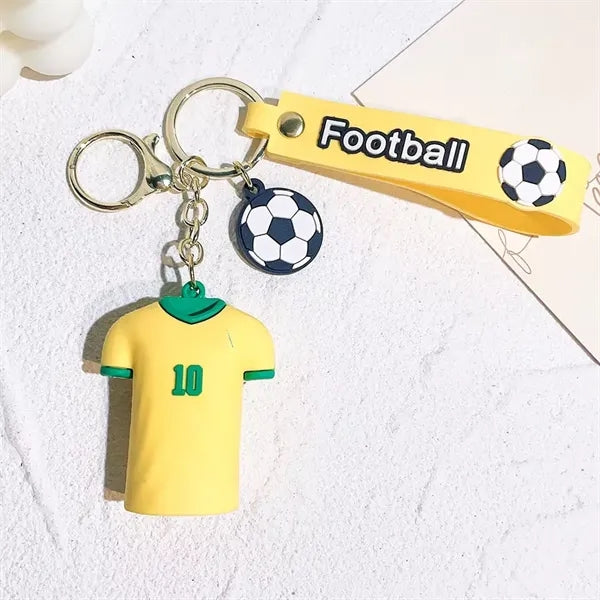 New Euro Football Keychain