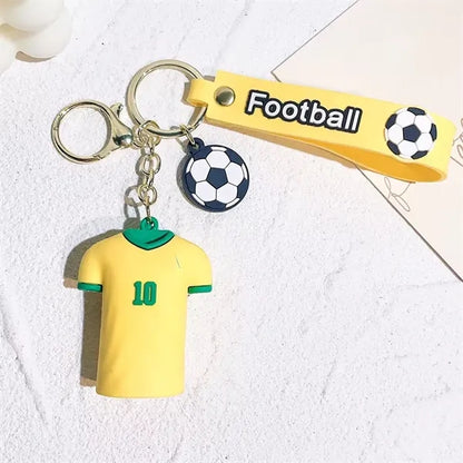 New Euro Football Keychain