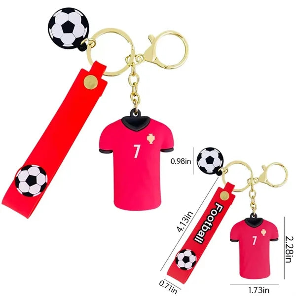 New Euro Football Keychain