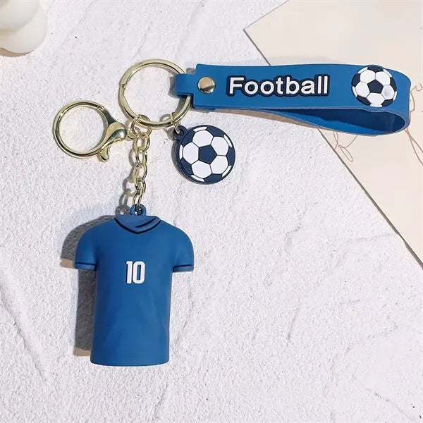 New Euro Football Keychain