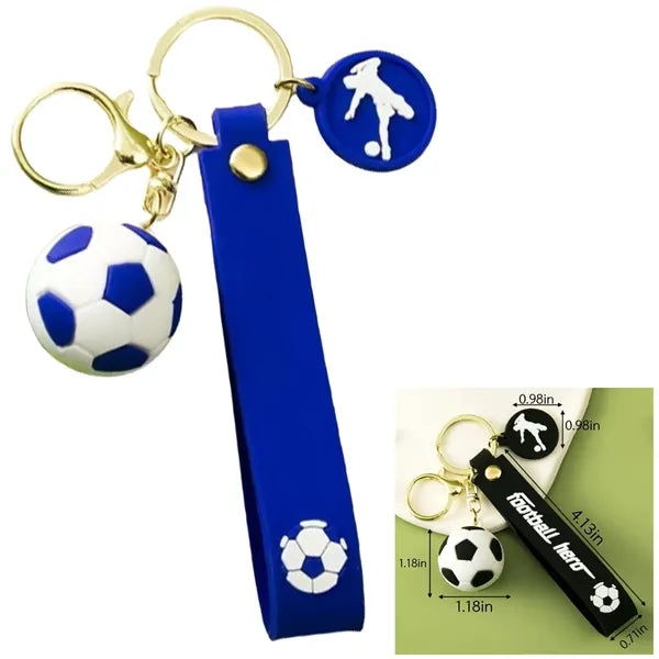 Creative Football Keychain