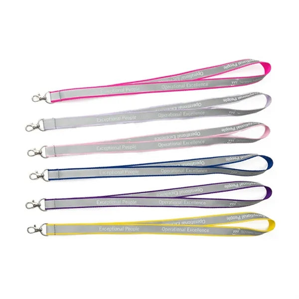 Reflective Lanyard with Safety Strip