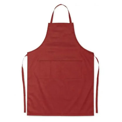 Adult Cotton Apron with Front Pocket Adjustable Unisex
