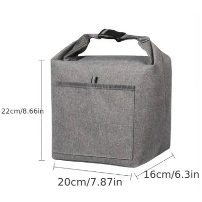 Insulated Lunch Cooler Bag with Buckle Handle Durable Picnic