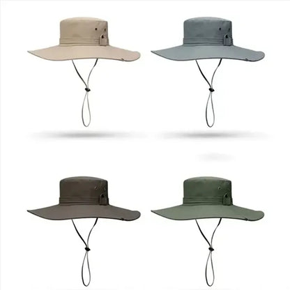 Bucket Hat Wide Brim UV Protection