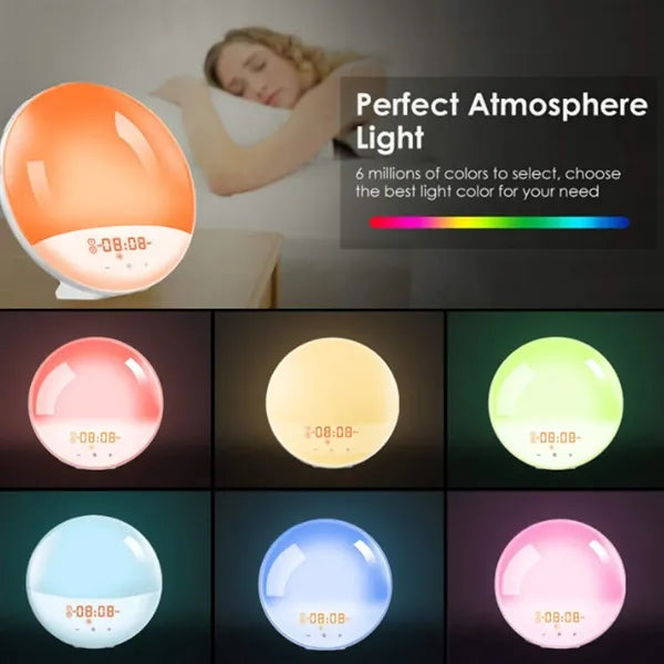 Wake Up Light Sunrise Alarm Clock