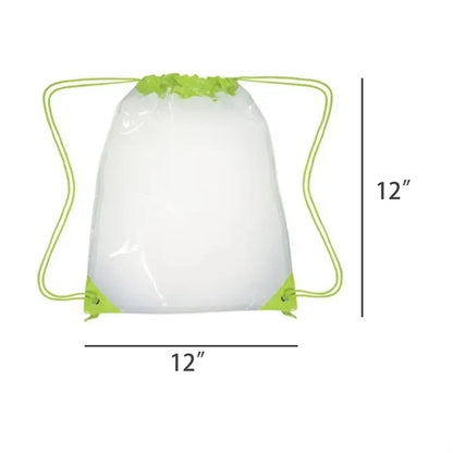 Clear PVC Drawstring Backpack