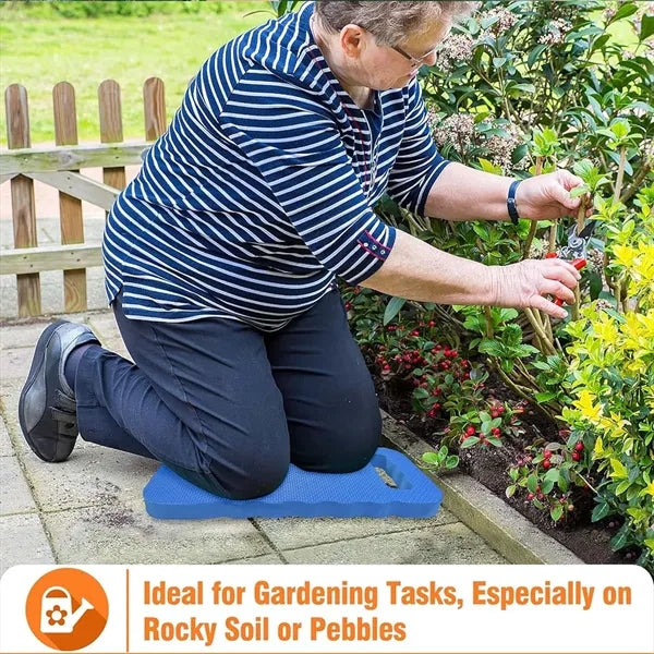 Portable lightweight garden kneeler thick kneeling pad